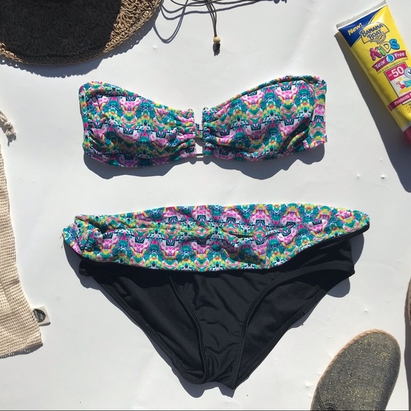 Catalina Bikini Swimsuit Abstract Print Medium - Picture 1 of 10